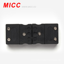 Connecteur et prise pour thermocouple de taille standard MICC mâle et femelle